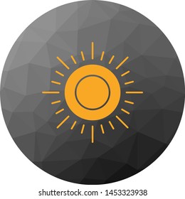 Sun icon for your project
