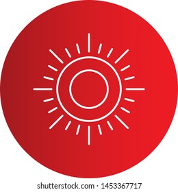 Sun icon for your project
