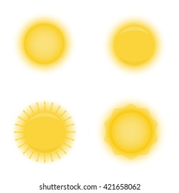 Sun icons collection