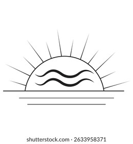 sun icons. Shine sun ray set. Sunset icon collection. sun star icons. Hot solar energy for tan. Vector illustration