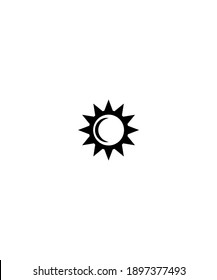 icono solar,mejor icono plano vector.