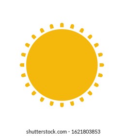 Sun icon,vector illustration. Flat design style. vector sun icon illustration isolated on White background, sun icon Eps10. sun icons graphic design vector symbols.