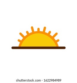 Sun icon,vector illustration. Flat design style. vector sun icon illustration isolated on White background, sun icon Eps10. sun icons graphic design vector symbols.