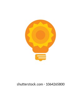 Sun Idea Logo Icon Design