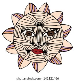 Sun illustration