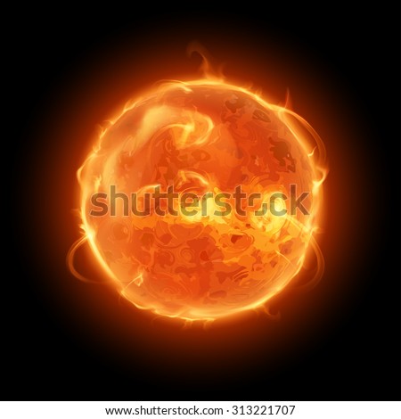 Sun illustration