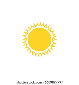 sun illustration icon vector design 