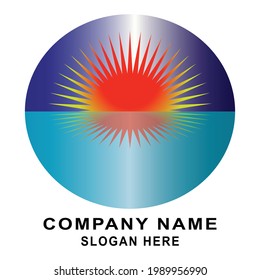 Logo-Design von Sun Illustrationen