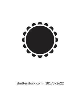 sun illustration logo vector icon template