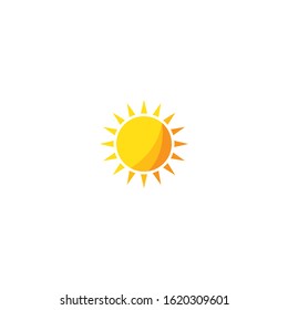 sun ilustration logo vector icon template