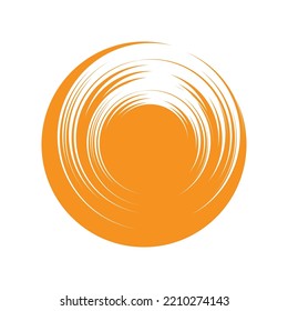 sun ilustration logo vector icon template