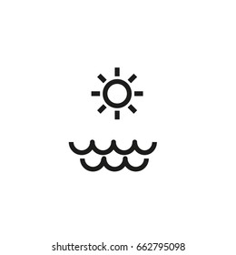 Sun isolated minimal single
