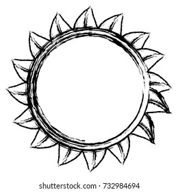 Sun isolated symbol