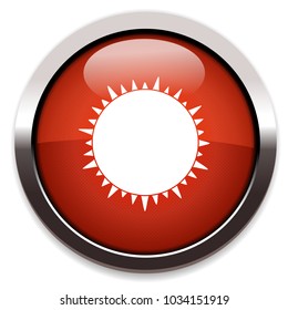 sun isolated vector icon