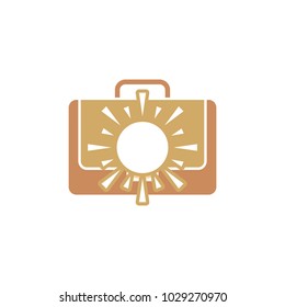 Sun Job Logo Icon Design
