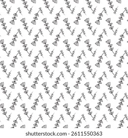 Sun Kissed Garden Seamless Vector Pattern Design