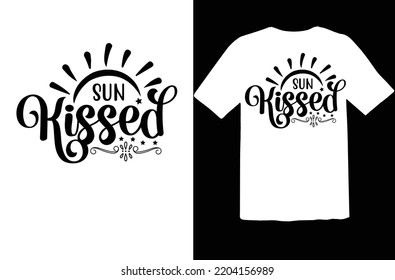 Sun kissed svg design file