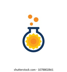 Sun Lab Logo Icon Design