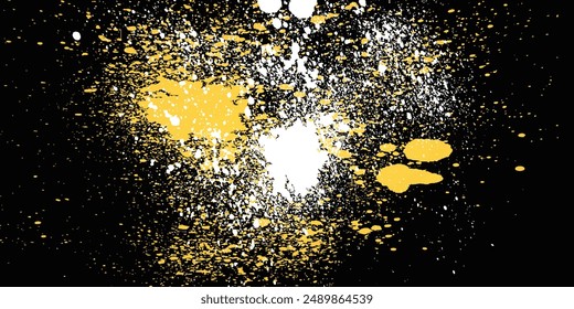 fondo de degradado abstracto negro naranja claro del sol con la textura del grano y del ruido