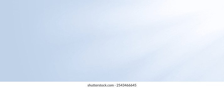 Resplandor de la luz del sol en el cielo. Fondo de pantalla de escena de luz natural para Anuncio, maqueta, Plantilla, superposición, póster. Rayos de luz de sol brillante y vigas en la superficie, la pared, el techo, el suelo. Vector azul cielo sunburst