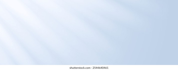 Sun light glare in sky. Natural light scene wallpaper for banner, mockup, template, overlay, poster. Bright sunshine light rays and beams on wall, ceiling or floor surface. Vector blue sky sun burst