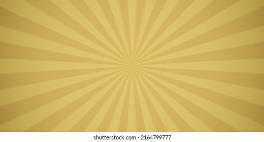 Sun or Light Rays - Abstract Background Vector Illustration