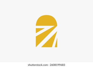 sun light in square logo 