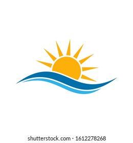 Sun Logo can be used for company, icon, and others.