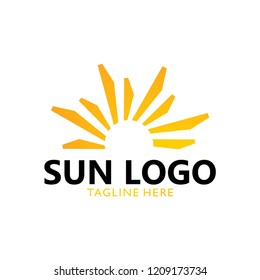 sun logo concept