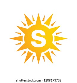 sun logo concept
