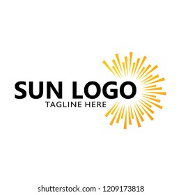 sun logo concept