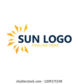 sun logo concept