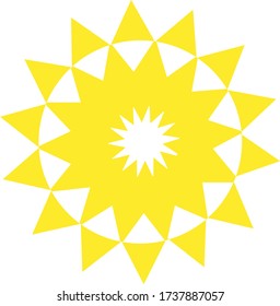 Sun Logo depicting light, energy and unity.