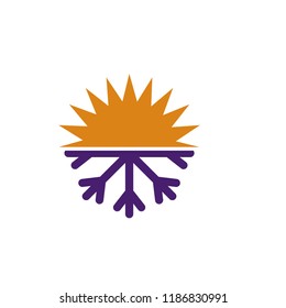 sun logo design