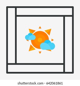 Sun logo design