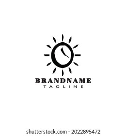 diseño de icono del logotipo del sol