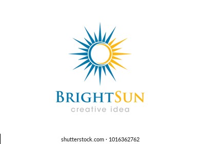 Sun Logo and Icon Template