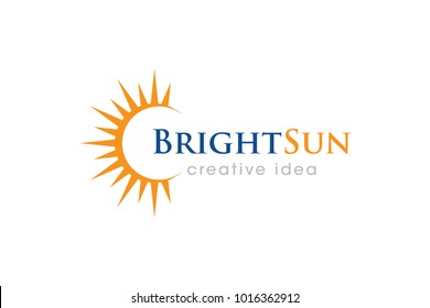 Sun Logo and Icon Template