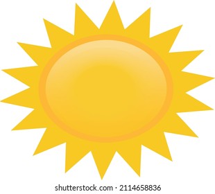 Sun Logo Icon Template Sun Cartoon Stock Vector (Royalty Free ...