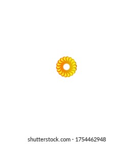 Sun logo icon template illustration