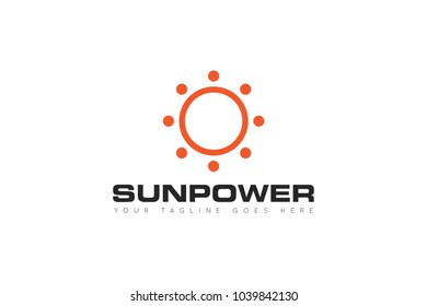 sun logo and sun icon Vector design Template. Vector Illustrator Eps.10