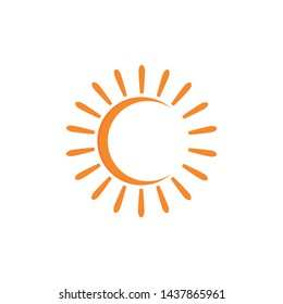 sun Logo Icon Vector illustration design