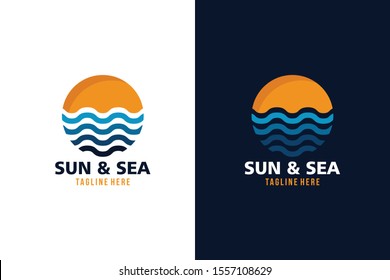 sun logo icon vector isolated