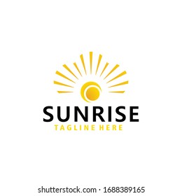 sun logo icon vector isolated