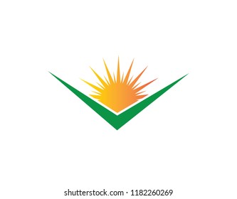 
sun logo light icon