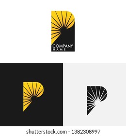 Sun Logo, Rise Up Concept, Vector Logo Design