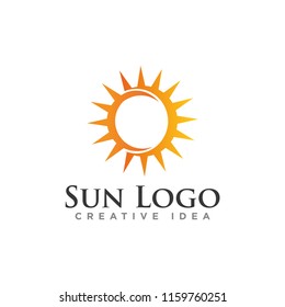 Sun Logo Template