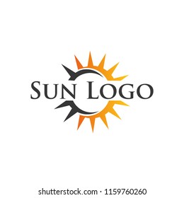 Sun Logo Template