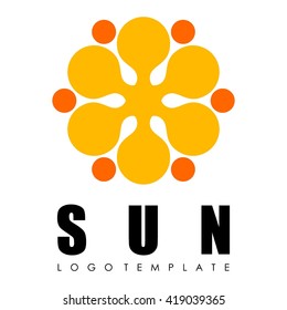 Sun Logo template