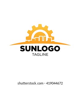Sun Logo template